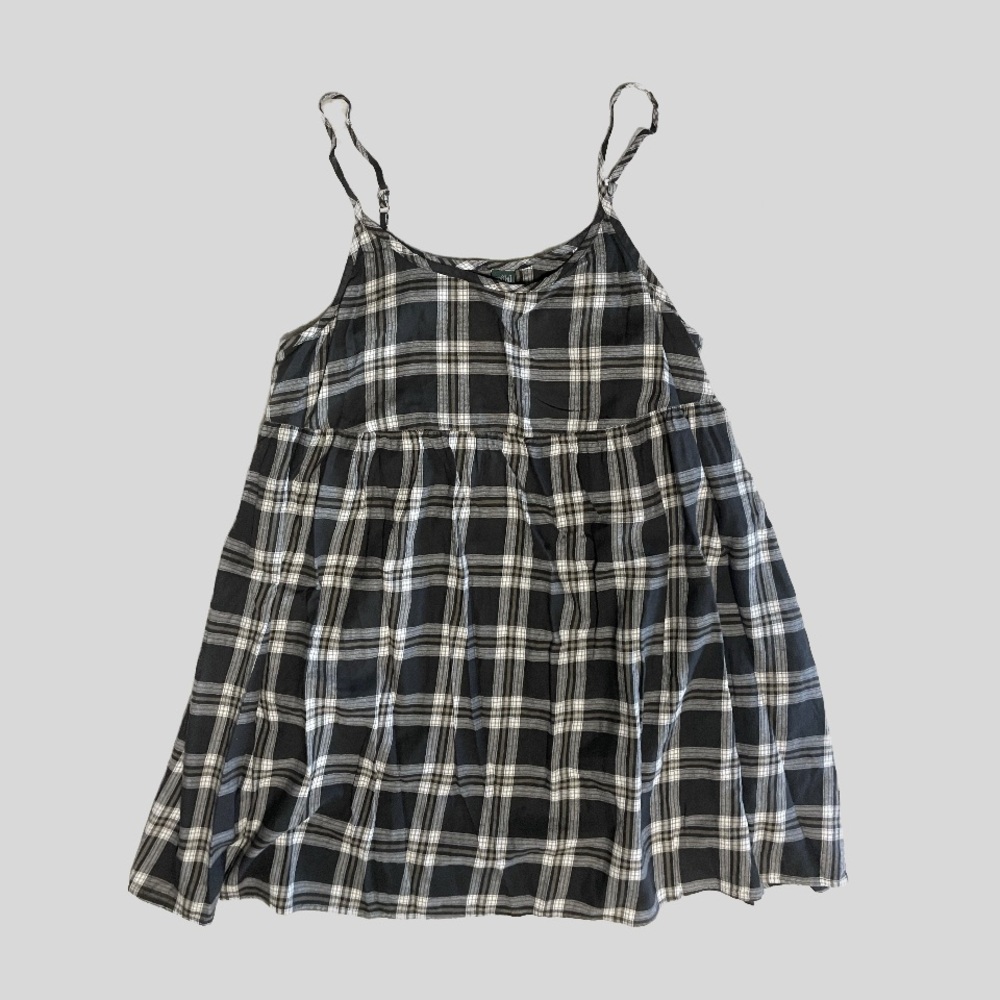 plaid dress